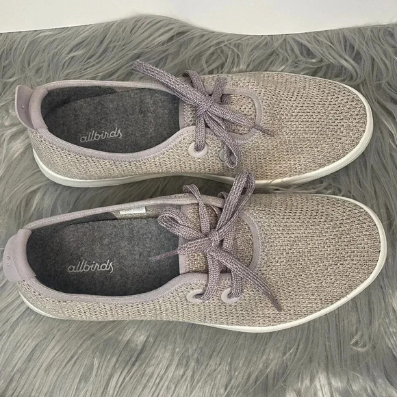 Allbirds Mens Size 8 Shoes Purple Mesh Running Walking Sneakers - Picture 2 of 7